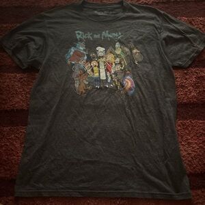 Rick and Morty Graphic T-Shirt - Black